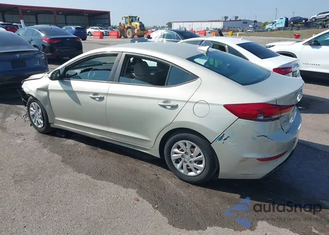 2017 Hyundai Elantra Se from USA, damaged, VIN 5NPD74LF8HH113729